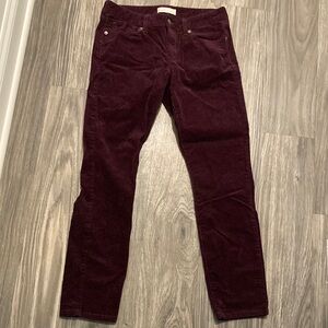 Banana Republic Skinny Fit Corduroy Pants
